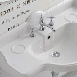 Lavabo Console Simple, 3 Trous, 95 Cm, Sovereign 12 Lavabo Console Simple, 3 Trous, 95 Cm, Sovereign -Produits De Salle De Bain Soldes 2024 lavabo console simple 3 trous 95 cm sovereign 3