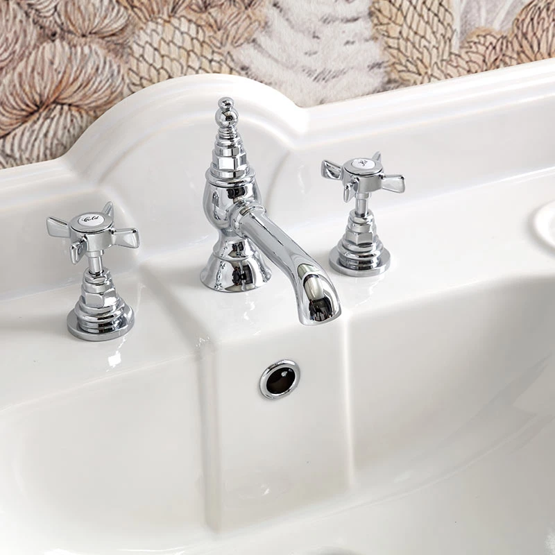 Lavabo Console Simple, 3 Trous, 95 Cm, Sovereign 8 Lavabo Console Simple, 3 Trous, 95 Cm, Sovereign – Image 6