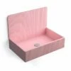 Lavabo Sur Pieds à Poser 60x38 Cm, Aspect Béton Rose, Roneo -Produits De Salle De Bain Soldes 2024 lavabo sur pieds a poser 60x38 cm aspect beton rose roneo