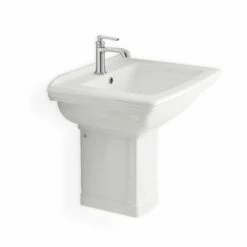 Lavabo Suspendu Rétro 60x57 Cm, Céramique, Josephine