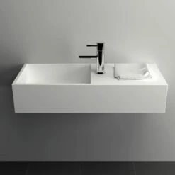 Lavabo Suspendu 75X32.5 Cm, Matière Composite Minéral 7 Lavabo Suspendu 75X32.5 Cm, Matière Composite Minéral -Produits De Salle De Bain Soldes 2024 lavabo suspendu 75x325 cm matiere composite mineral 2