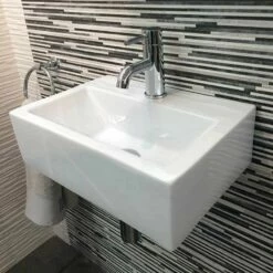 Lave Main Gain De Place 43x30 Cm, Céramique, Pure 8 Lave Main Gain De Place 43x30 Cm, Céramique, Pure -Produits De Salle De Bain Soldes 2024 lave main gain de place 43x30 cm ceramique pure 1