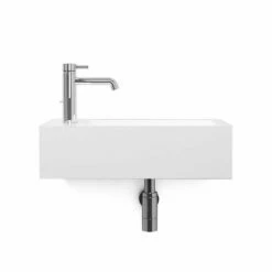 Lave Mains Suspendu 40x23 Cm, Gauche Ou Droite, Blanc Mat -Produits De Salle De Bain Soldes 2024 lave mains suspendu 40x23 cm gauche ou droite blanc mat 2