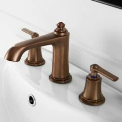 Melangeur Lavabo 3 Trous, Traité Cuivre, Liberty -Produits De Salle De Bain Soldes 2024 melangeur lavabo 3 trous traite cuivre liberty 1