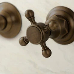 Mélangeur Lavabo Mural, Finition Bronze , Antic -Produits De Salle De Bain Soldes 2024 melangeur lavabo mural finition bronze antic 2