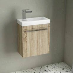 Meuble Lave-mains Bois Et Vasque En Résine Blanche, 44cm, Mini 8 Meuble Lave-mains Bois Et Vasque En Résine Blanche, 44cm, Mini -Produits De Salle De Bain Soldes 2024 meuble lave mains bois et vasque en resine blanche 44cm mini 2