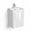Meuble-vasque 40 Cm, Blanc, Eze -Produits De Salle De Bain Soldes 2024 meuble vasque 40 cm blanc eze
