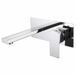 Mitigeur Lavabo Mural Encastré Chromé, Tuileries