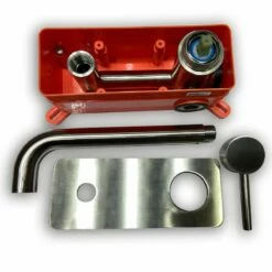 Mitigeur Lavabo Mural Inox Brossé, Steel -Produits De Salle De Bain Soldes 2024 mitigeur lavabo mural inox brosse steel 3