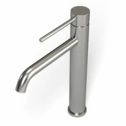 Mitigeur Lavabo Surélevé Inox Brossé, Châtelet -Produits De Salle De Bain Soldes 2024 mitigeur lavabo sureleve inox brosse chatelet 1