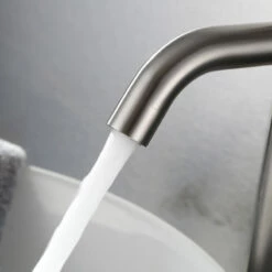 Mitigeur Lavabo Surélevé Inox Brossé, Châtelet -Produits De Salle De Bain Soldes 2024 mitigeur lavabo sureleve inox brosse chatelet 3