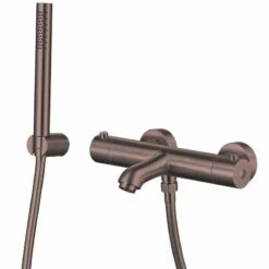Mitigeur Thermostatique Bain-douche, Cuivré Brossé, Châtelet