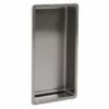 Niche Murale Inox, 60x30 Cm, Inox Brossé, Châtelet -Produits De Salle De Bain Soldes 2024 niche murale inox 60x30 cm inox brosse chatelet