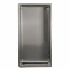 Niche Murale Inox, 60x30 Cm, Inox Brossé, Châtelet -Produits De Salle De Bain Soldes 2024 niche murale inox 60x30 cm inox brosse chatelet 3
