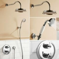 Composition Thermostatique De Douche Encastré , Liberty -Produits De Salle De Bain Soldes 2024 pack douche a encastrer thermostatique liberty 1