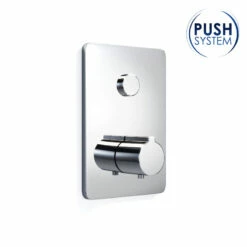 Pack Douche Thermostatique, 1 Sortie, Push Circle 1 -Produits De Salle De Bain Soldes 2024 pack douche thermostatique 1 sortie push circle 1 1