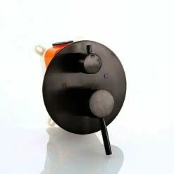 Pack Mitigeur Bain-douche à Encastrer, Noir Brossé, 2 Sorties, Châtelet -Produits De Salle De Bain Soldes 2024 pack mitigeur bain douche a encastrer noir brosse 2 sorties chatelet 1