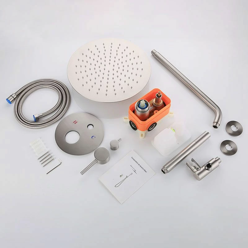 Pack Robinetterie Mitigeur Douche à Encastrer, Blanc Mat, 2 Sorties, Châtelet 5 Pack Robinetterie Mitigeur Douche à Encastrer, Blanc Mat, 2 Sorties, Châtelet – Image 3