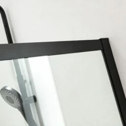 Pare-baignoire Fixe 70x140 Ou 80x140 Cm, Profilé Noir, Indus -Produits De Salle De Bain Soldes 2024 pare baignoire fixe 70x140 ou 80x140 cm profile noir indus 3