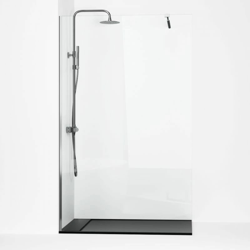 Paroi De Douche Fixe 80 Cm, Avec Profilé Chromé, Walk In 4 Paroi De Douche Fixe 80 Cm, Avec Profilé Chromé, Walk In – Image 2