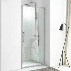 Paroi De Douche Pivotante 80 à 100 Cm, Chromé, Arena