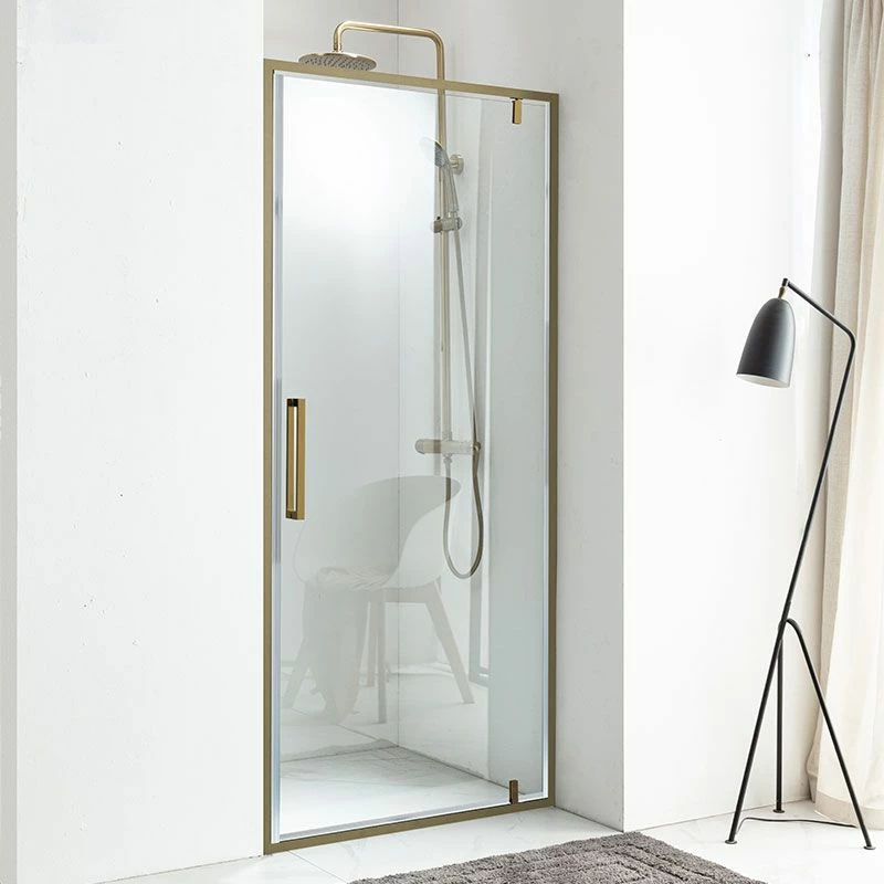 Paroi De Douche Pivotante 80 à 100 Cm, Doré Brossé, Arena 3 Paroi De Douche Pivotante 80 à 100 Cm, Doré Brossé, Arena