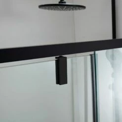 Paroi De Douche Pivotante 120 Ou 140 Cm, Avec Partie Fixe, Noir Mat, Arena Black -Produits De Salle De Bain Soldes 2024 paroi de douche pivotante avec partie fixe 120 ou 140 cm noir mat arena black 4