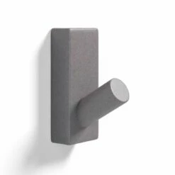 Patère Murale Clou, Finition Gris Ciment, T16