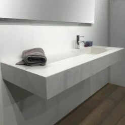 Pierre Calacatta ,Plan Vasque Salle De Bain Suspendu 121x46 Cm, Vasque Gauche Ou Droite -Produits De Salle De Bain Soldes 2024 plan vasque salle de bain suspendu 121x46 cm vasque gauche ou droite pierre calacatta 2