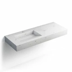 Pierre Calacatta ,Plan Vasque Salle De Bain Suspendu 121x46 Cm, Vasque Gauche Ou Droite -Produits De Salle De Bain Soldes 2024 plan vasque salle de bain suspendu 121x46 cm vasque gauche ou droite pierre calacatta 4