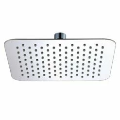 Pommeau De Douche Carré Qube, 2 Dimensions, Avec Bras De Douche Plafond 25cm -Produits De Salle De Bain Soldes 2024 pomme de douche qube 3 dimensions et bras plafond 25cm 5