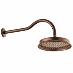 Pomme De Douche Ronde, Traitée Cuivre, Liberty