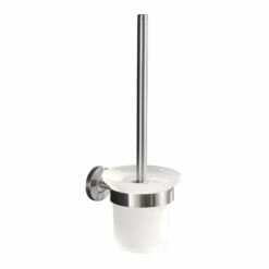 Porte-balayette Mural En Inox Brossé, Steel