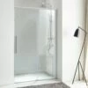 Porte De Douche Coulissante 100 à 140 Cm, Chromé, Arena 2