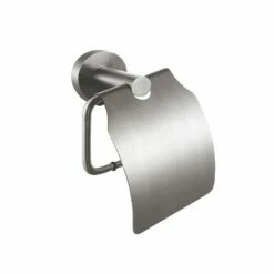 Porte-rouleau Avec Couvercle Inox Brossé, Châtelet