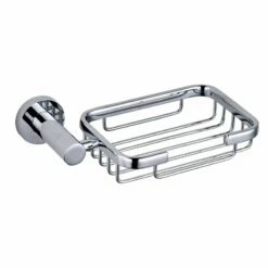 Porte Savon Métal Mural Chromé, Roll