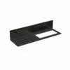 Porte-serviette 40 Cm Avec Tablette, Noir Mat, Châtelet -Produits De Salle De Bain Soldes 2024 porte serviette 40 cm avec tablette noir mat chatelet