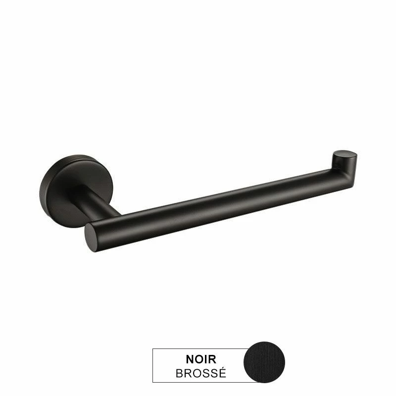 Porte-serviette / Porte-rouleau Sans Couvercle, Noir Brossé, Châtelet 4 Porte-serviette / Porte-rouleau Sans Couvercle, Noir Brossé, Châtelet – Image 2