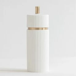 Pot En Porcelaine, 2 Dimensions, Blanc