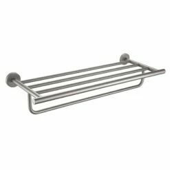 Rack Porte-serviettes, Inox Brossé, Châtelet