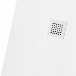 Receveur De Douche 100x120 Ou 180 Cm. Grille Blanche, Solid Surface Blanc, Toscane -Produits De Salle De Bain Soldes 2024 receveur de douche 100x120 ou 180 cm grille blanche composite blanc toscane 4