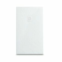 Receveur De Douche 100x120, 140, 160 Ou 200 Cm. Grille Blanche, Composite Blanc, Fjord -Produits De Salle De Bain Soldes 2024 receveur de douche 120 140 160 ou 200 cm largeur 100 cm grille blanche composite blanc fjord 3