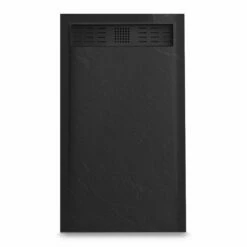 Receveur De Douche 90x120, 140, 160 Ou 200 Cm. Grille Noire, Composite Noir, Jungle -Produits De Salle De Bain Soldes 2024 receveur de douche 120 140 160 ou 200 cm largeur 90 cm grille noire composite noir jungle 3