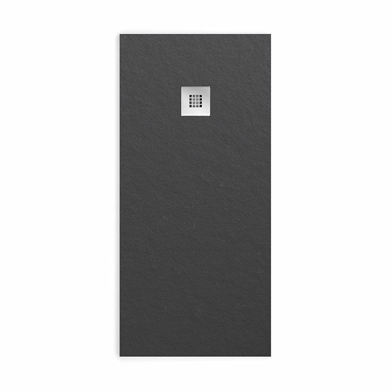 Receveur De Douche 80x120 Ou 80x160 Cm En Résine Minérale, Noir, France 3 Receveur De Douche 80x120 Ou 80x160 Cm En Résine Minérale, Noir, France