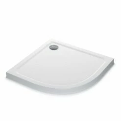 Receveur De Douche 80x80, 90x90 Ou 100x100 Cm Quart De Cercle, Acrylique, Bora