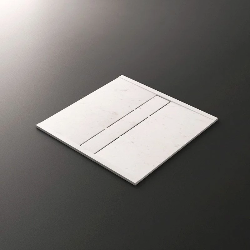 Receveur De Douche Calacata, 90x90 Cm, Apolo Central 8 Receveur De Douche Calacata, 90x90 Cm, Apolo Central – Image 6