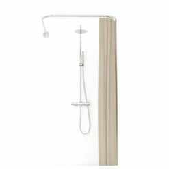 Rideau De Douche 150, 200 Ou 300 X 200 Cm, Lin Beige, Lino -Produits De Salle De Bain Soldes 2024 rideau de douche 150 200 ou 300 x 200 cm lin beige lino 3
