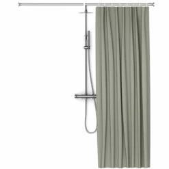 Rideau De Douche 150, 200 Ou 300 X 200 Cm, Lin Moka, Lino -Produits De Salle De Bain Soldes 2024 rideau de douche 150 200 ou 300 x 200 cm lin moka lino 1