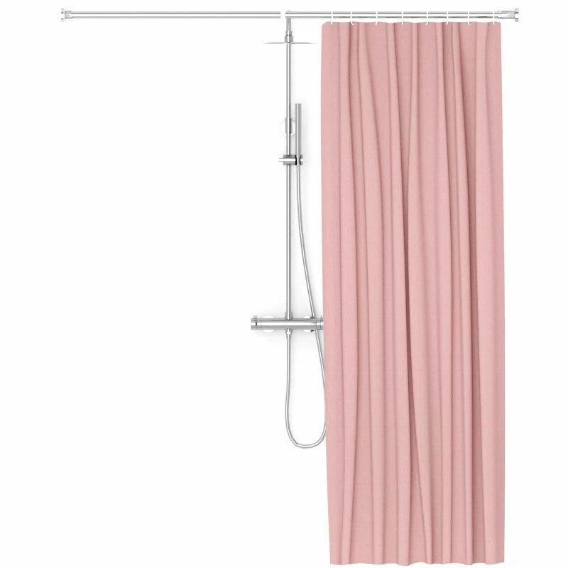 Rideau De Douche 150, 200 Ou 300 X 200 Cm, Lin Rose Poudré, Lino 4 Rideau De Douche 150, 200 Ou 300 X 200 Cm, Lin Rose Poudré, Lino – Image 2