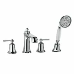 Robinet Mélangeur De Baignoire, Chromé Sur Plage Liberty